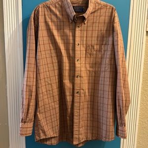 Pendleton 100% Cotton Men’s XL Plaid shirt long